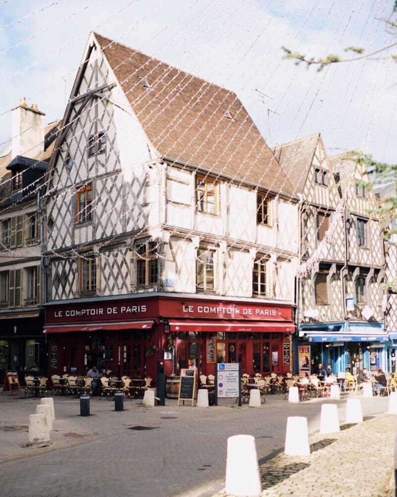 Lunchen bij Comptoir de Paris in Bourges