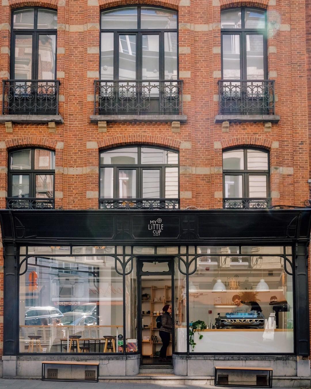 Koffie drinken in Brussel bij My Little Cup