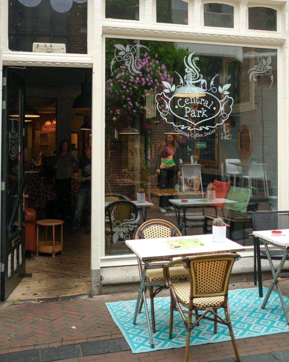 Koffie bij Central Park in Apeldoorn