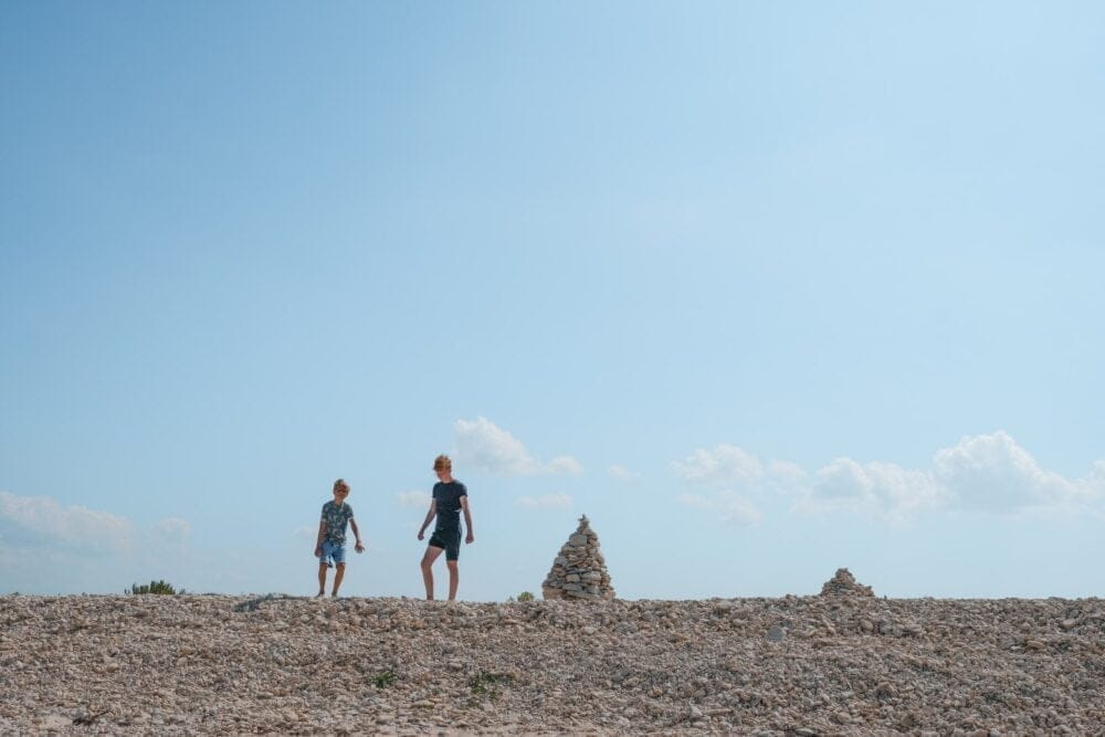 Ile de Re wandelen naar Pointe de Loix