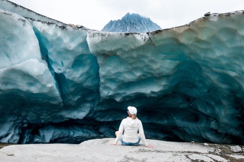 De grootste gletsjer van Europa