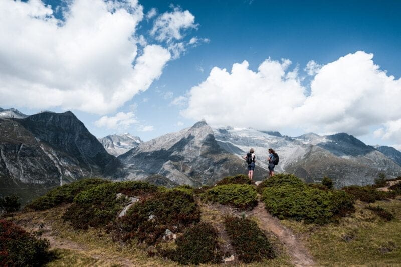 Vijfdaagse wandelvakantie in de Zwitserse Alpen