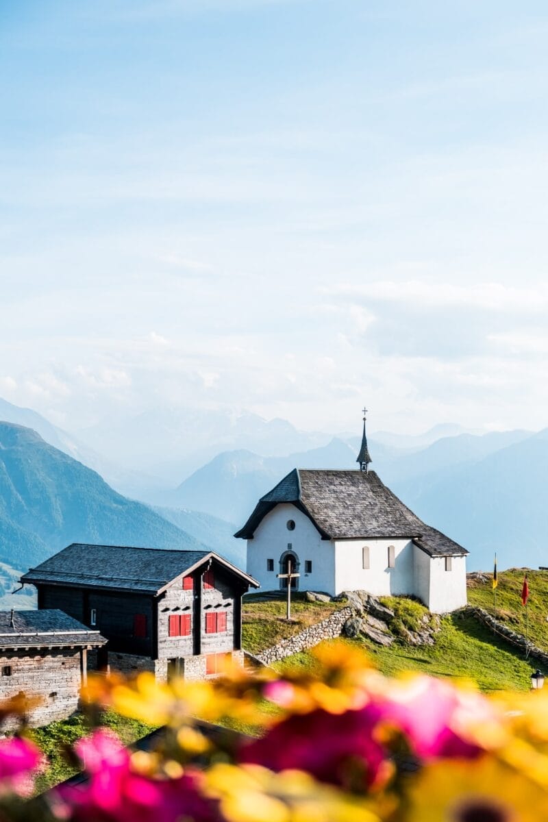 Authentiek ansichtkaartwaardig Bettmeralp