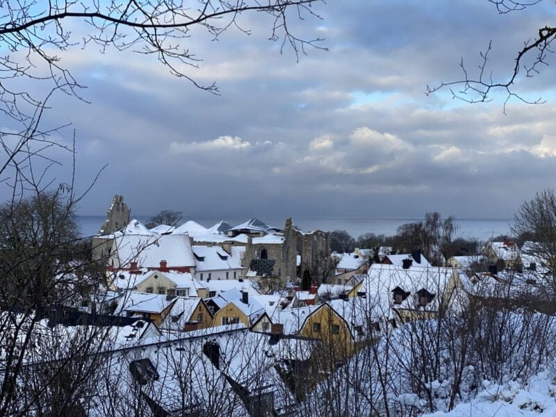 Visby is de grootste stad op het Zweedse Oostzee-eiland Gotland
