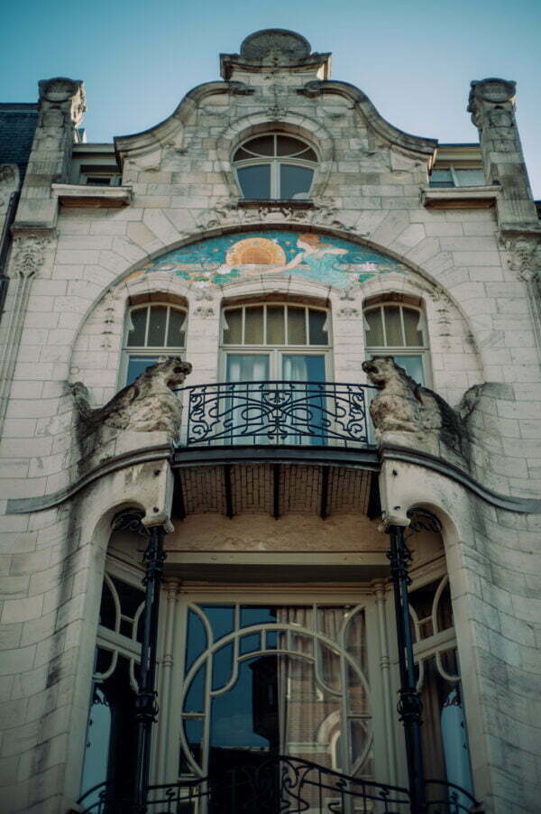 Jugendstil huizen in Antwerpen