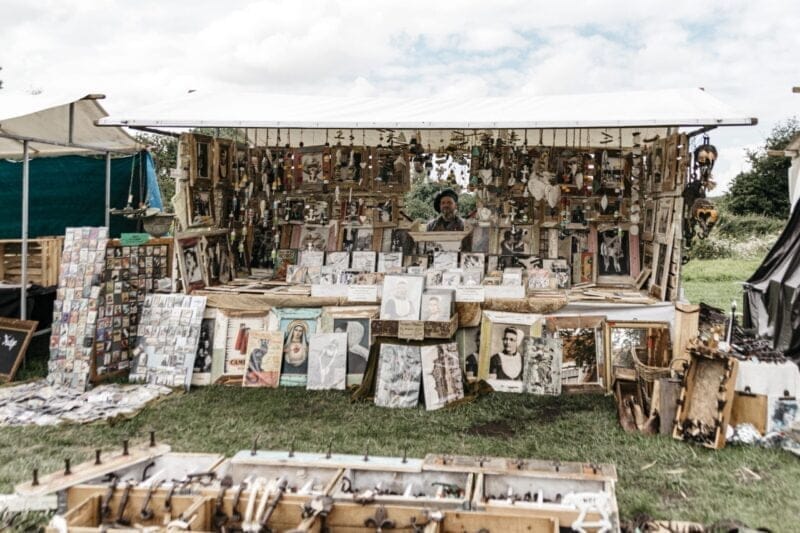 De historische markt in Veere